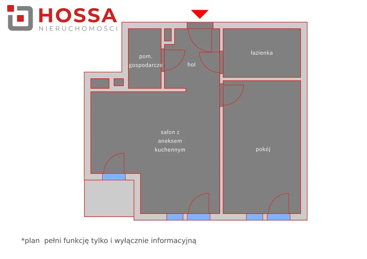 2 pokoje w Miasteczku Wilanów z garażem spacer 3D 