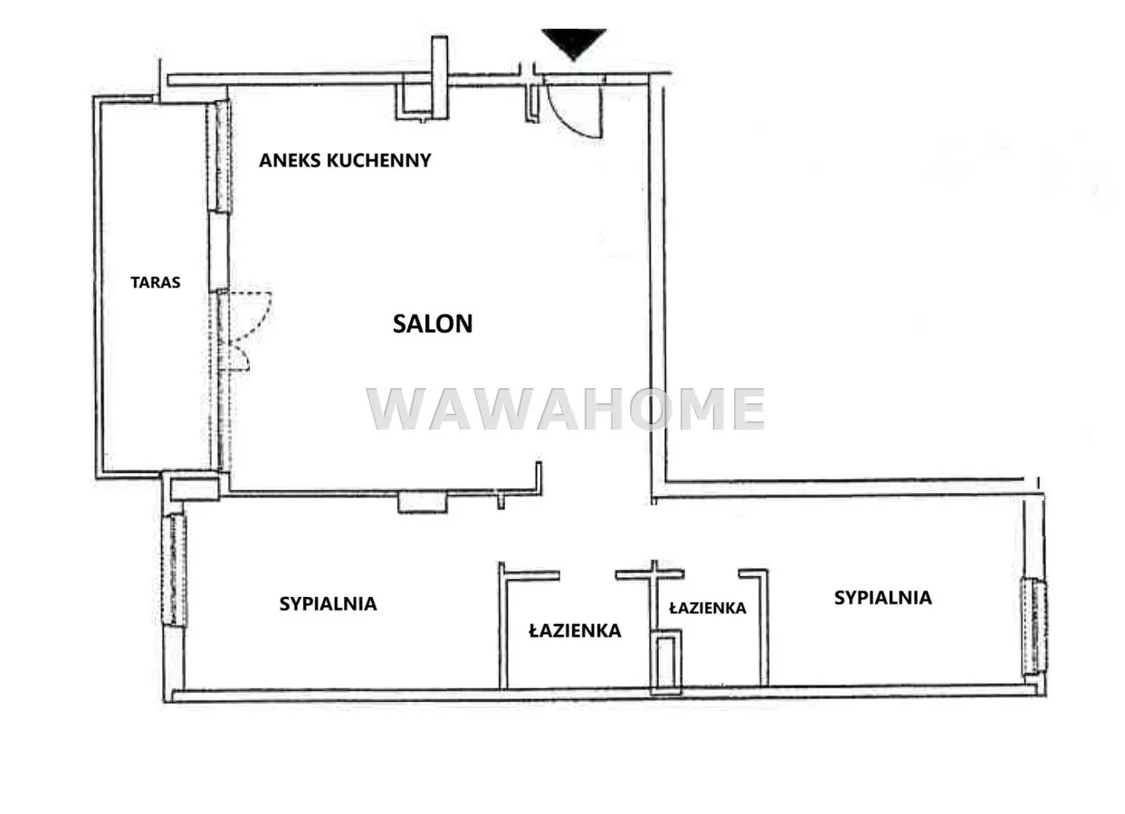 88 m.kw. - 3 pokoje - taras - świetna lokalizacja 