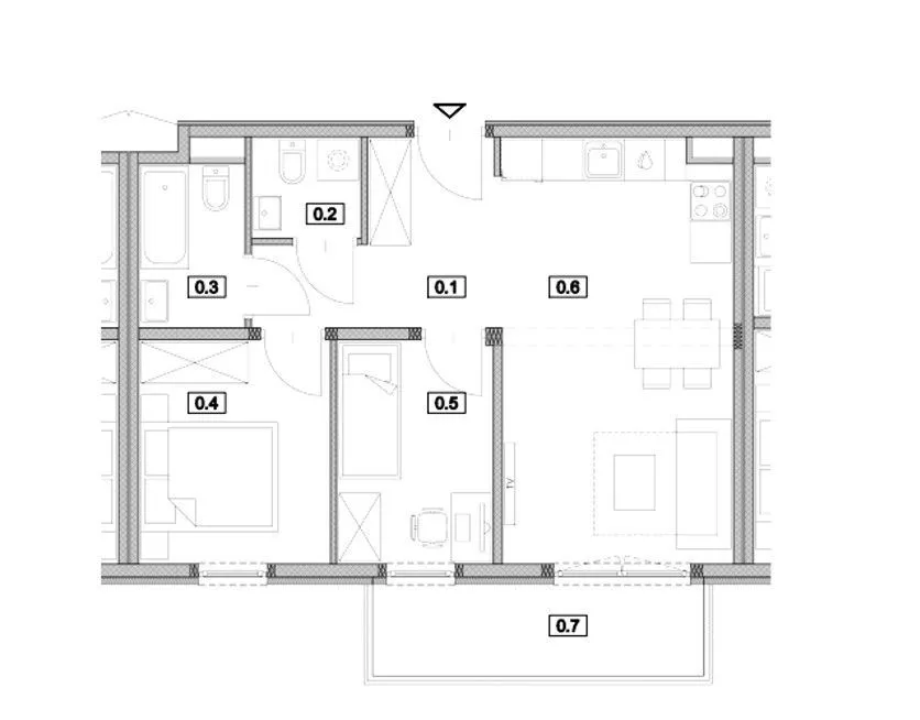 Bezpośrednio!Rodzinne 3 pok+Balkon-12 min do Metro