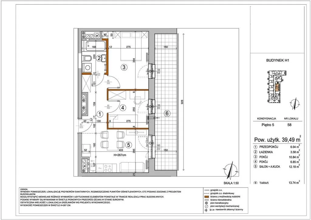 Sprzedam mieszkanie trzypokojowe: Warszawa Rembertów , ulica Chełmżyńska, 39 m2, 564707 PLN, 3 pokoje - Domiporta.pl