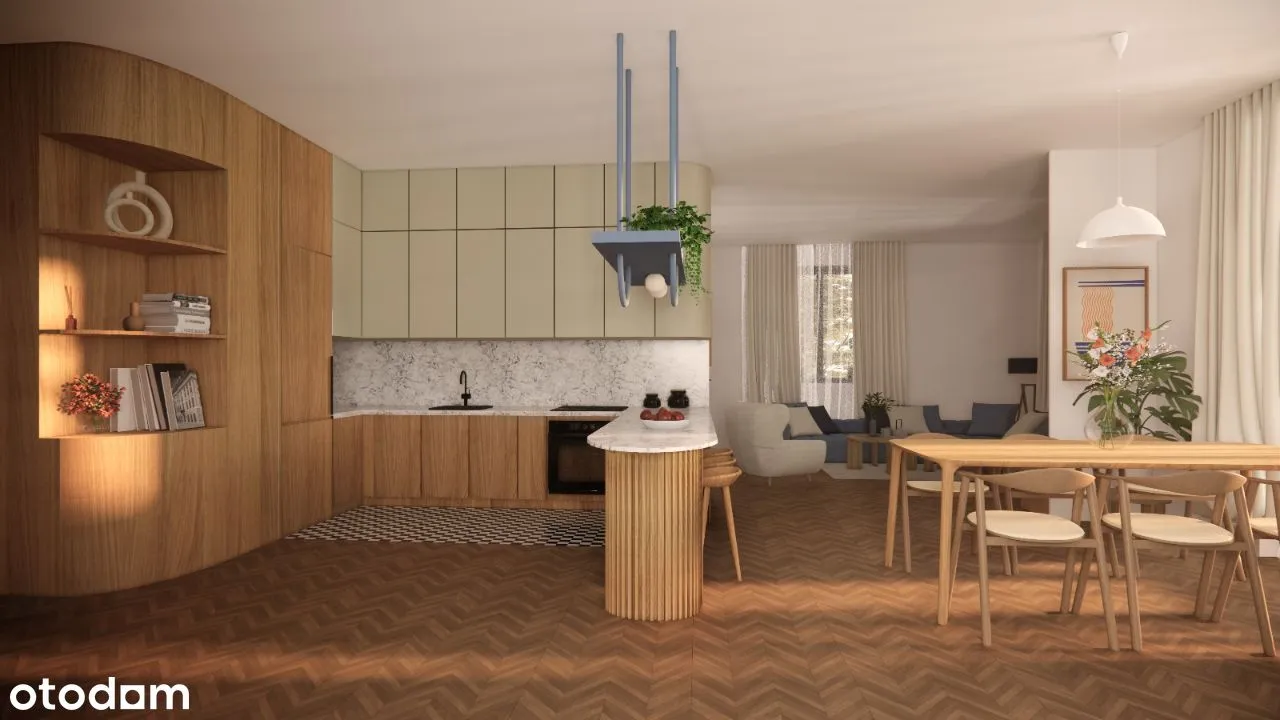 Mieszkanie 93m2 +50m2 ogród Ostoja Wilanów Hlonda