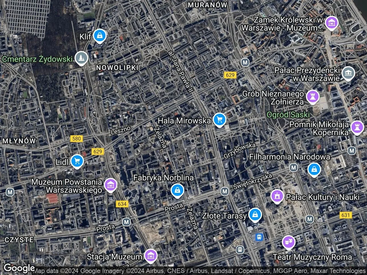 Warszawa Wola, Chłodna  Mieszkanie - 2 pokoje - 26 m2 - 2 piętro