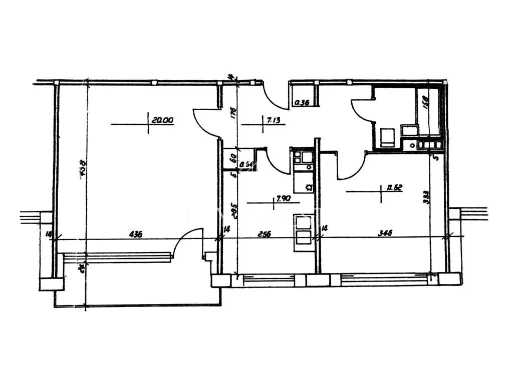 Mieszkanie na sprzedaż, 50 m², 2 pokoje Warszawa 