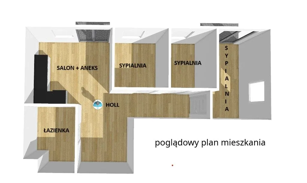 Słoneczne 4 pokoje z 2 balkonami na Białołęce 