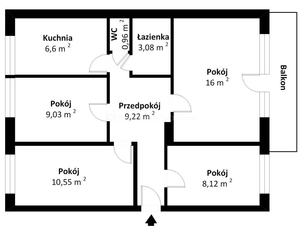 Przestronne 4 pokoje na Mokotowie 