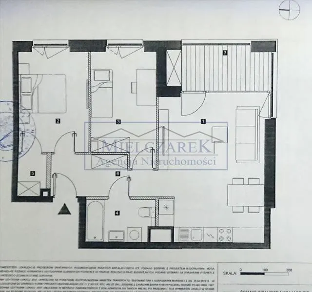 Mieszkanie do wynajęcia, 68 m², 3 pokoje Warszawa Mokotów 