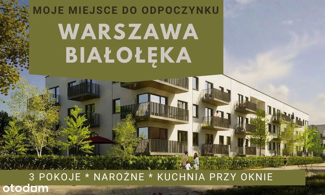 PRZEDSPRZEDAŻ * 10 min. do Metra * NAROŻNE