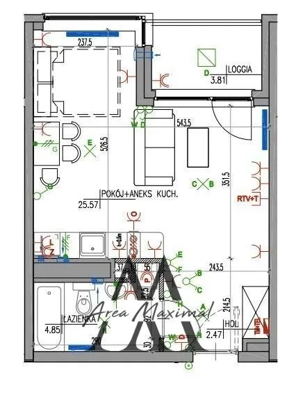 Sprzedam kawalerkę: Warszawa Ursus , ulica Edwarda Habicha, 34 m2, 619000 PLN, 1 pokój - Domiporta.pl