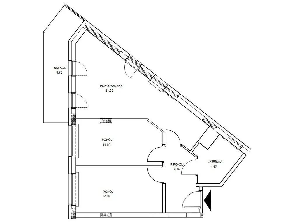 Nowe, na Bielanach, 56,26 m2, 3 pok., Promocja 