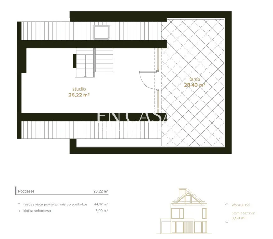 Nowoczesny bliźniak 191,28 m2 