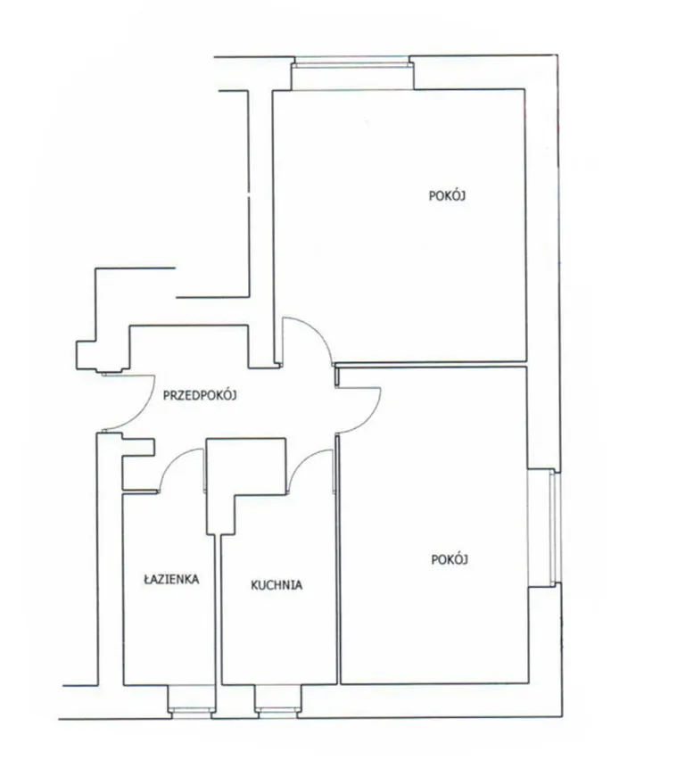 Mieszkanie na sprzedaż, 49 m², 2 pokoje Warszawa Bielany Stare Bielany 