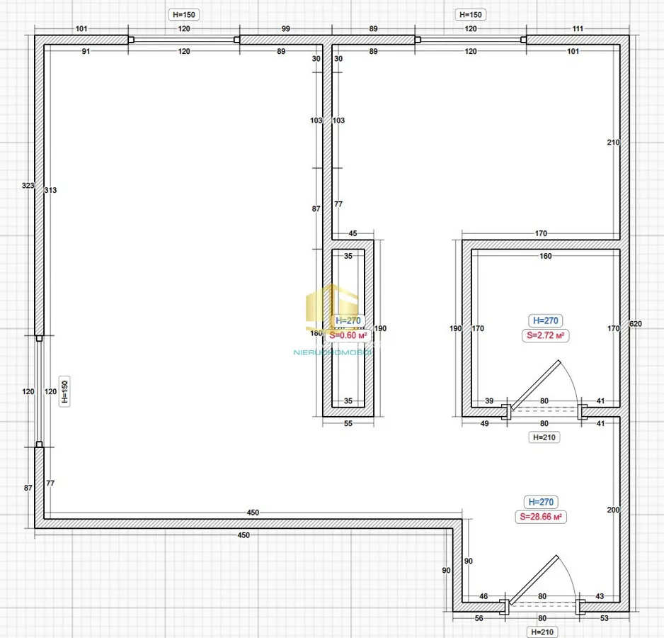 Mieszkanie 34 m2 w cichej okolicy do aranżacji 