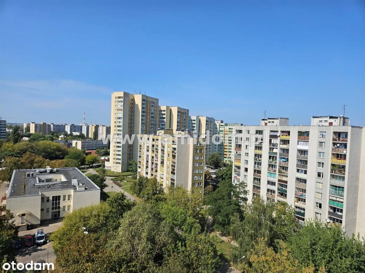 Dwa pokoje, Rembielińska, piękny widok!
