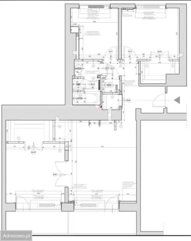 Warszawa Ksawerów Mieszkanie - 4 pokoje - 72 m2 - 3 piętro