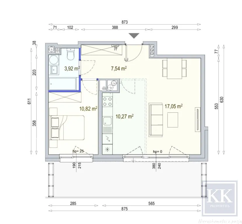 Apartment for sale for 1076546 zł w Stary Mokotów, Mokotów, Warszawa