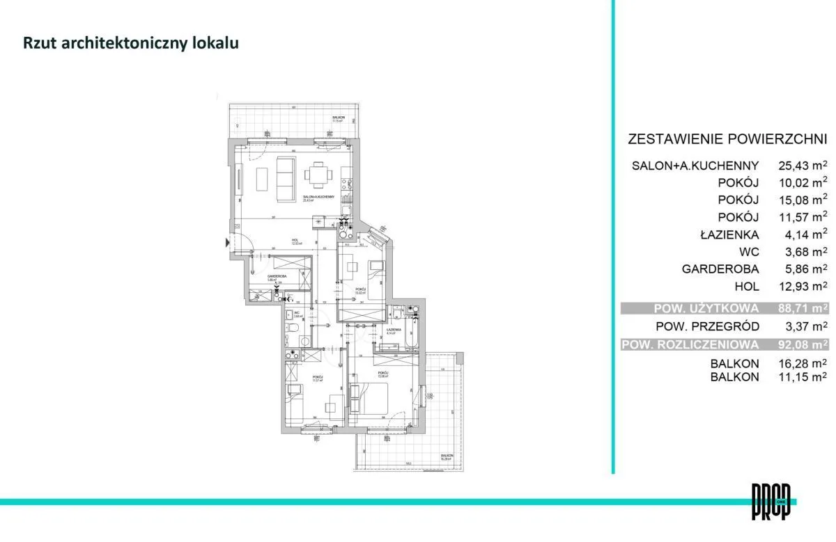 Apartament na sprzedaż za 1453947 zł w Służew, Mokotów, Warszawa