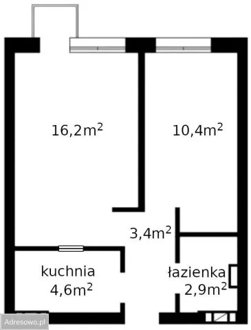 Warszawa Bródno, ul. Rembielińska Mieszkanie - 2 pokoje - 38 m2 - 5 piętro