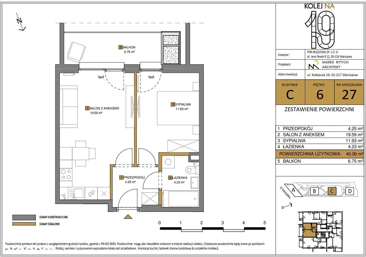 BEZPOŚREDNIO – Apartament – 2 pokoje w Centrum