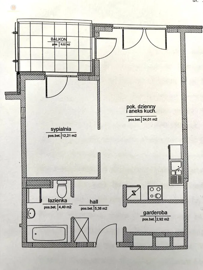 Apartament, ul. Sarmacka