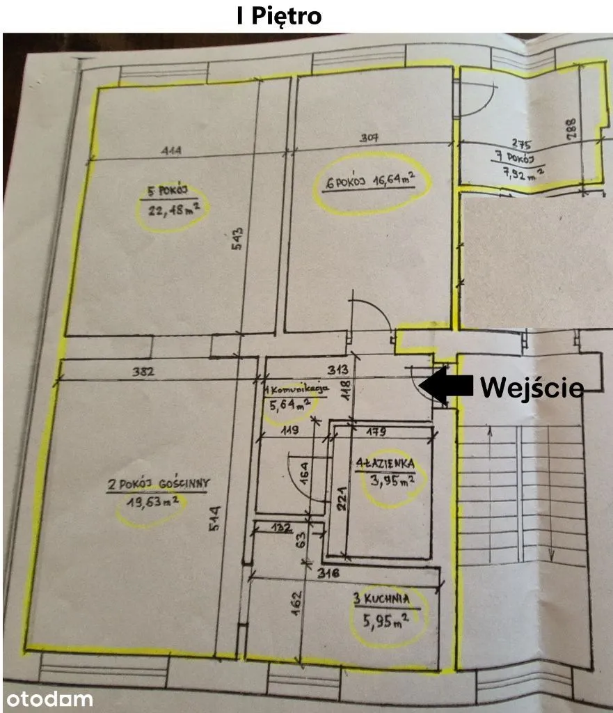 Ogród/Sauna/Parking /Kamienica z cegły po remoncie