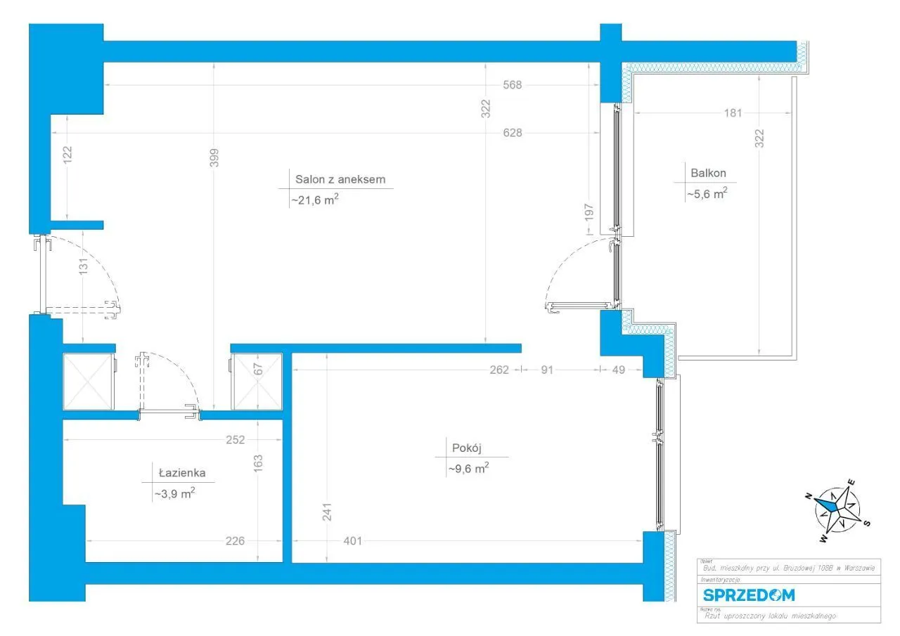 Mieszkanie 35m²⭐2pokoje⭐Parking⭐Komórka⭐Balkon