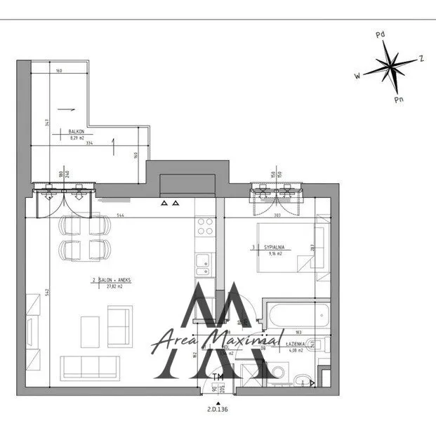 Sprzedam mieszkanie dwupokojowe: Warszawa Bemowo , ulica Batalionów Chłopskich, 46 m2, 849999 PLN, 2 pokoje - Domiporta.pl