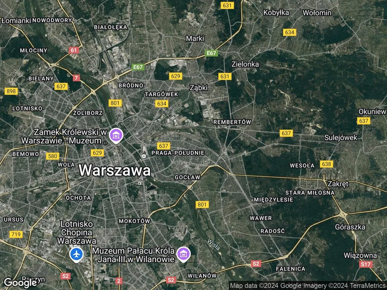 Warszawa Praga-Południe, ul. Szaserów Mieszkanie - 2 pokoje - 36 m2 - 3 piętro