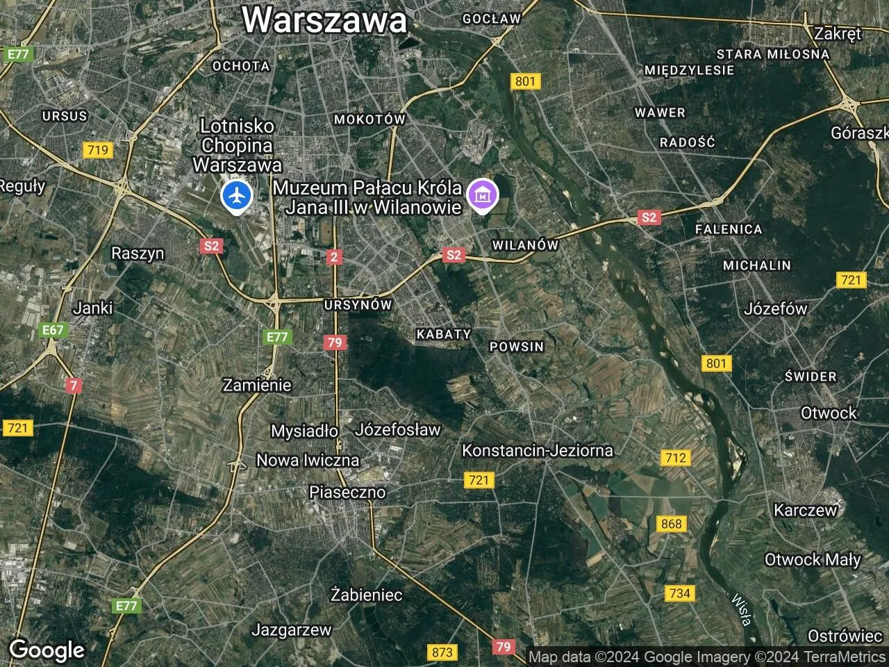 Warszawa Kabaty Mieszkanie - 3 pokoje - 76 m2 - 4 piętro