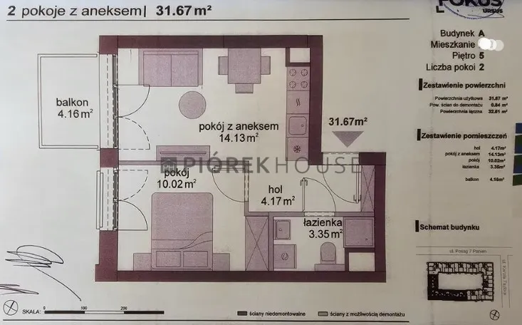 2-pokojowe mieszkanie na Ursusie 