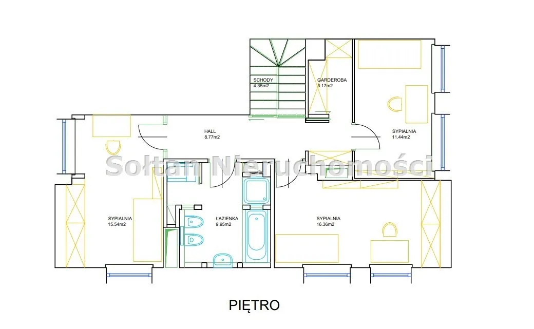 Mieszkanie na sprzedaż, 143 m², 5 pokoi Warszawa Ursynów Kabaty 