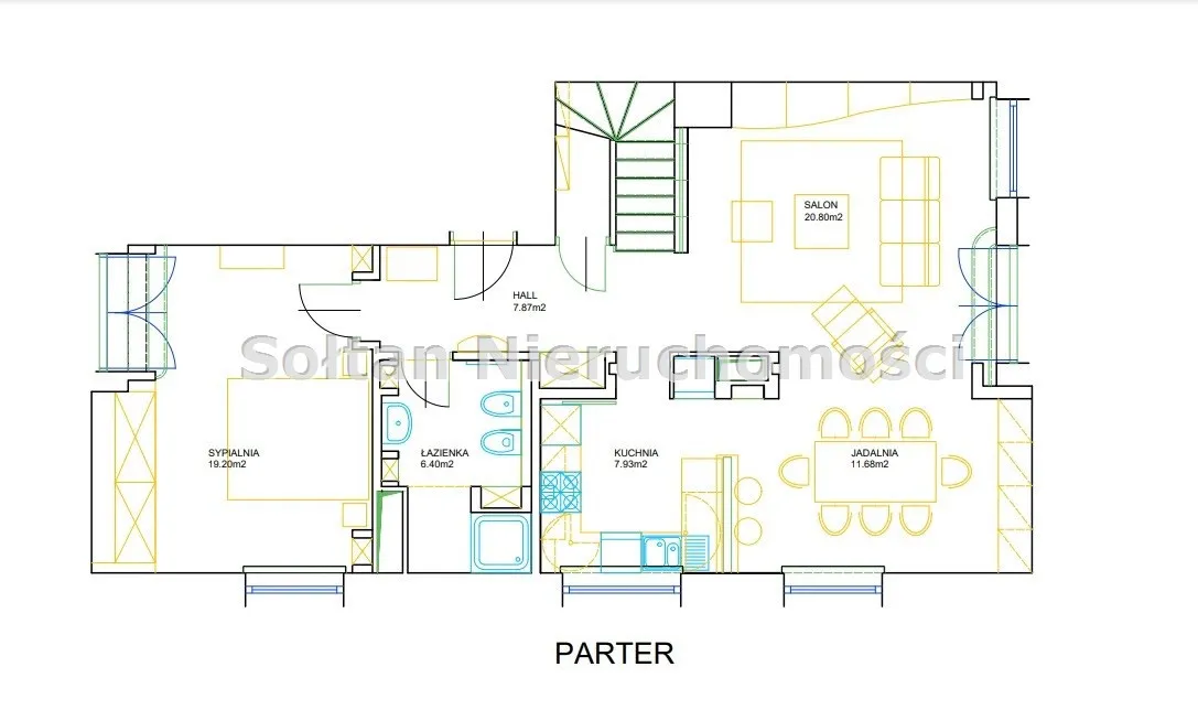 Mieszkanie na sprzedaż, 143 m², 5 pokoi Warszawa Ursynów Kabaty 