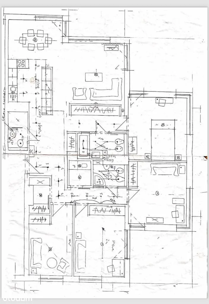 Słoneczny apartament z trzema tarasami.