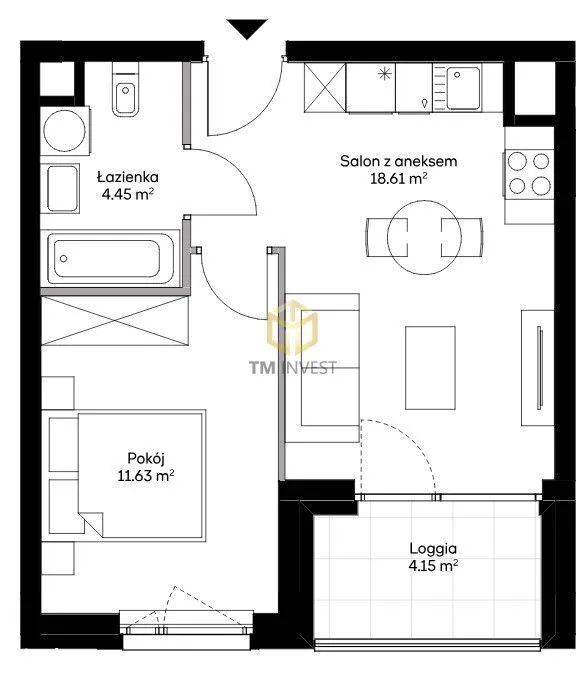 Nowe 2 pokoje 34,69m2 Wola-ul.Kolejowa 0% Prowizji