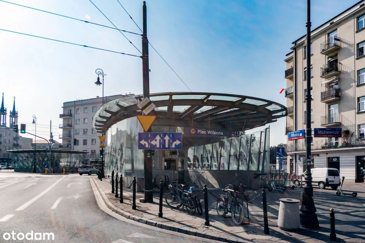 Mieszkanie przy metrze Plac Wilsona 