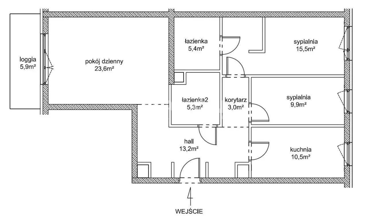 Nowoczesny apartament 86 m2 z pełnym wyposażeniem 