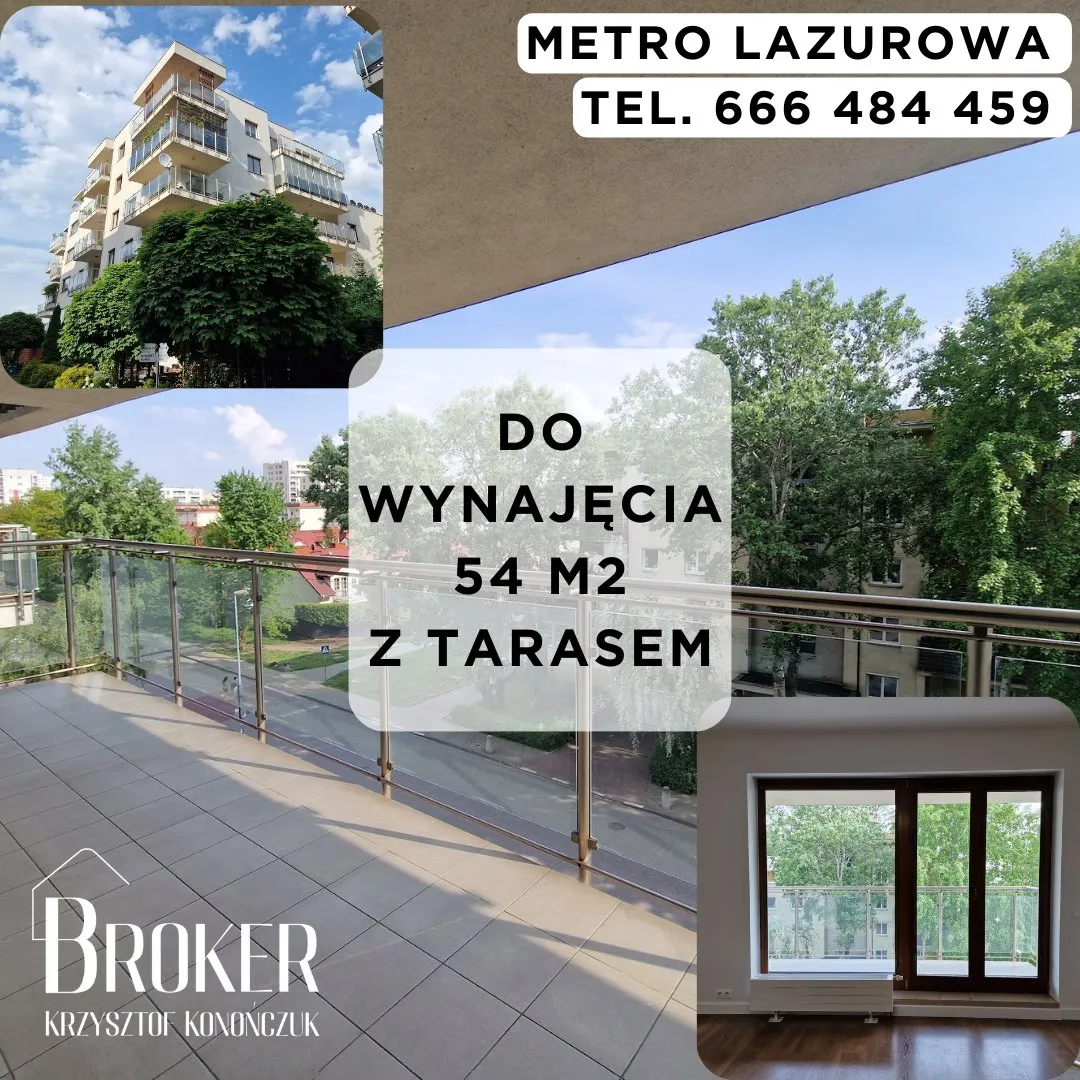 Wynajmę mieszkanie dwupokojowe: Warszawa Bemowo Górce , 54 m2, 3250 PLN, 2 pokoje - Domiporta.pl