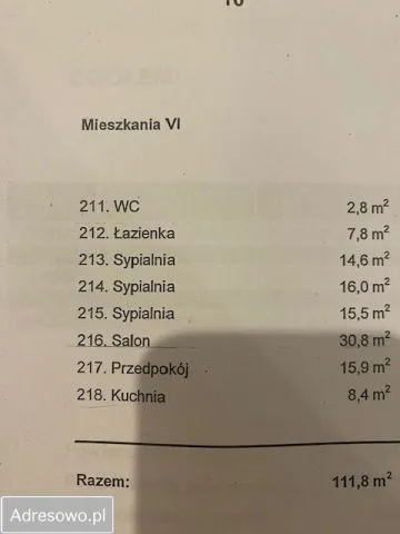 Warszawa Marysin Wawerski Mieszkanie - 4 pokoje - 112 m2 - 2 piętro