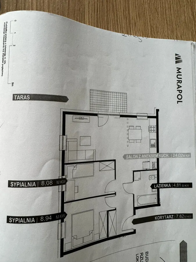 Widok na zieleń+3 pok+ogródek+umeblowane 