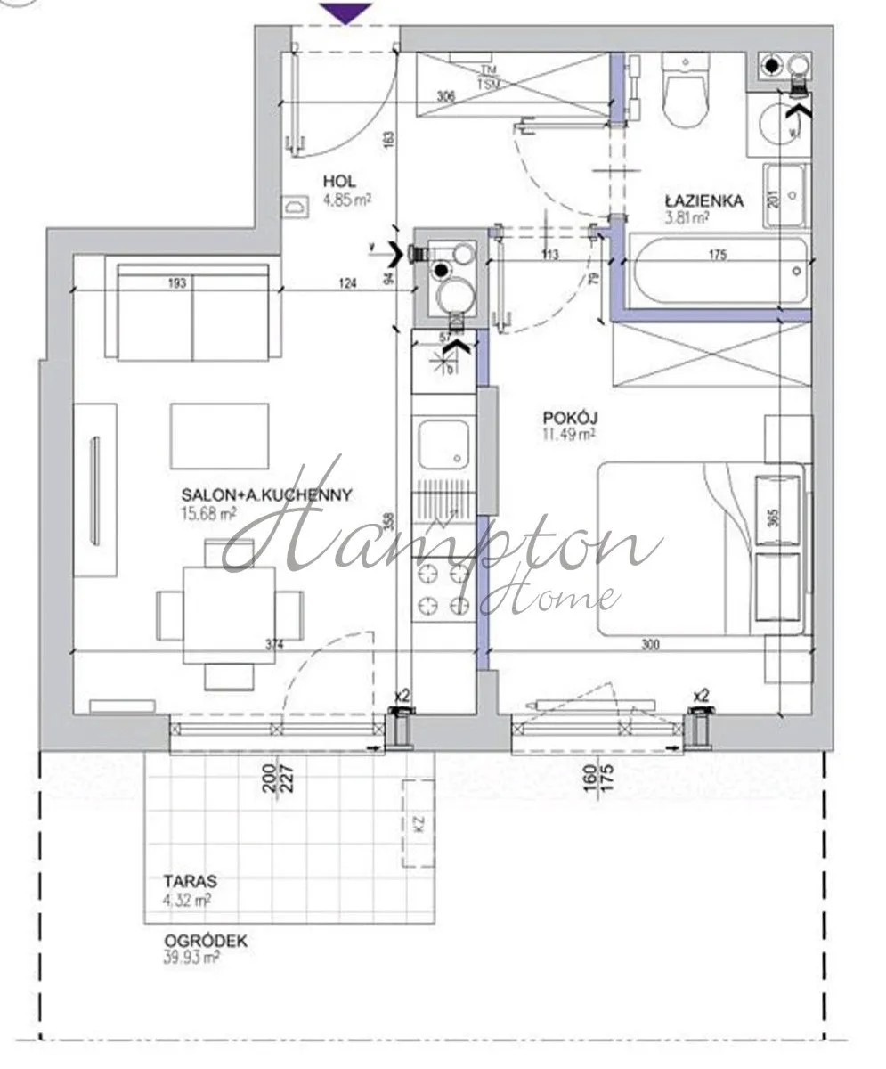 Apartament na sprzedaż za 749448 zł w Służew, Mokotów, Warszawa