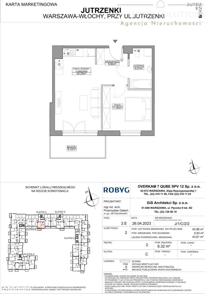 Apartament na sprzedaż za 620000 zł w Salomea, Włochy, Warszawa