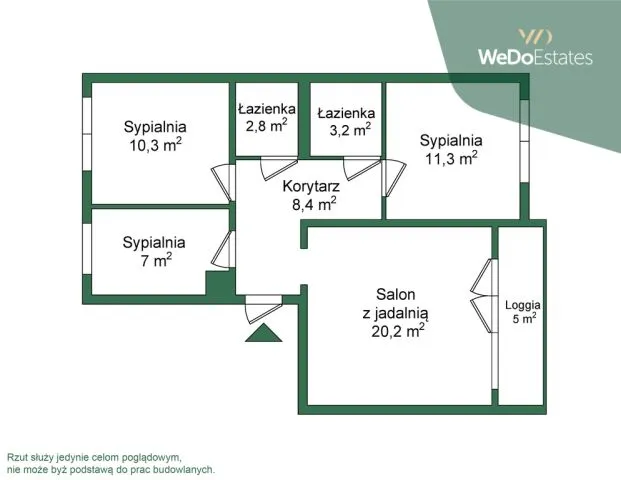 Gustowne 4 pokoje tuż po generalnym remoncie 