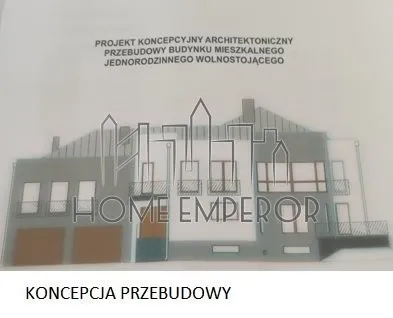 Dom z projektem rozbudowy 