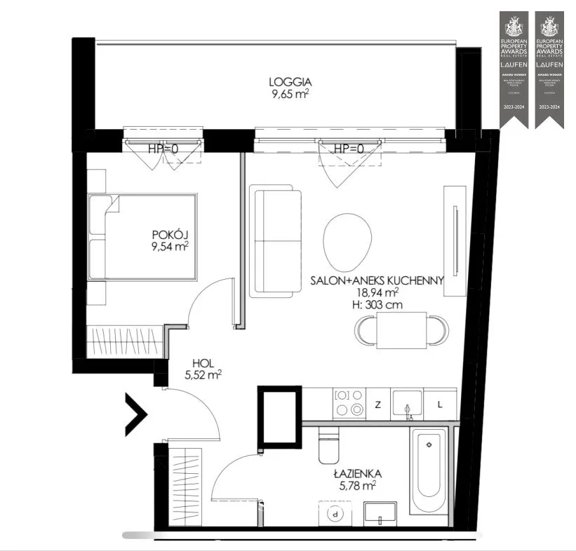 Apartament, Aleja Solidarności