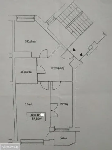 Warszawa Włochy, ul. Fasolowa Mieszkanie - 2 pokoje - 58 m2 - 2 piętro