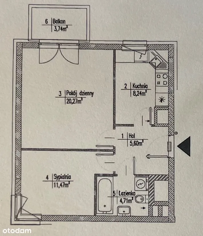 Gotowe 2 pok / 50 m2 / Krzyżówki / Żerań / garaż