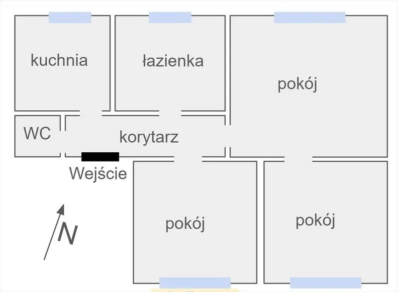 M2w kamienicy, 3pok., wys.3m.,2-stronne, balkon, Śródmieście/Mokotów 