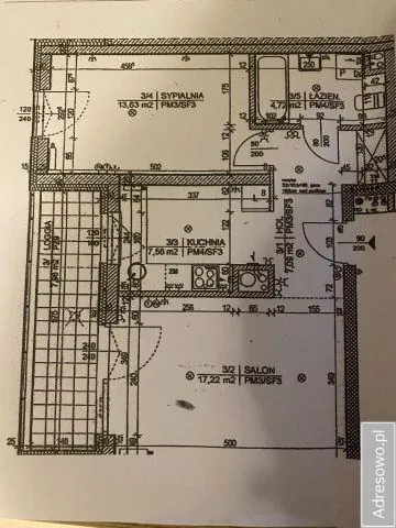 Warszawa Tarchomin, ul. Światowida Mieszkanie - 2 pokoje - 50 m2 - 3 piętro