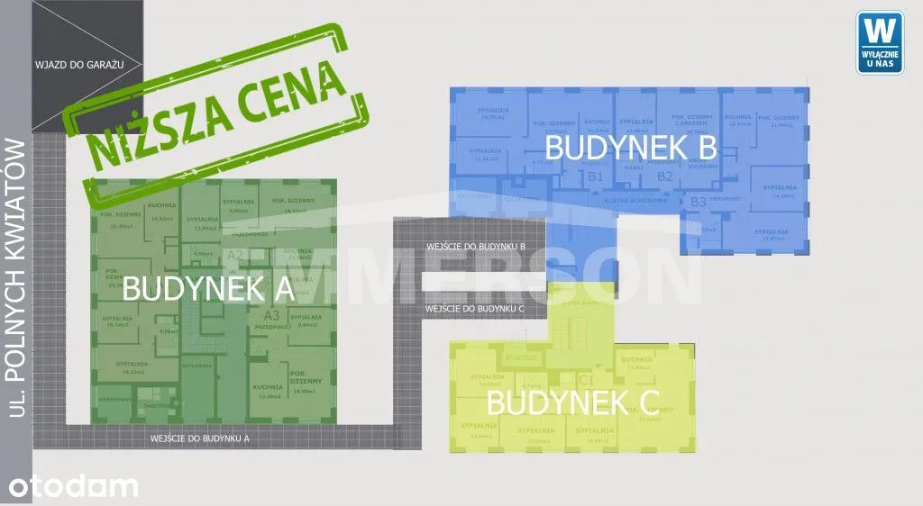 Nowa Inwestycja, winda, miejsce postojowe, komórka