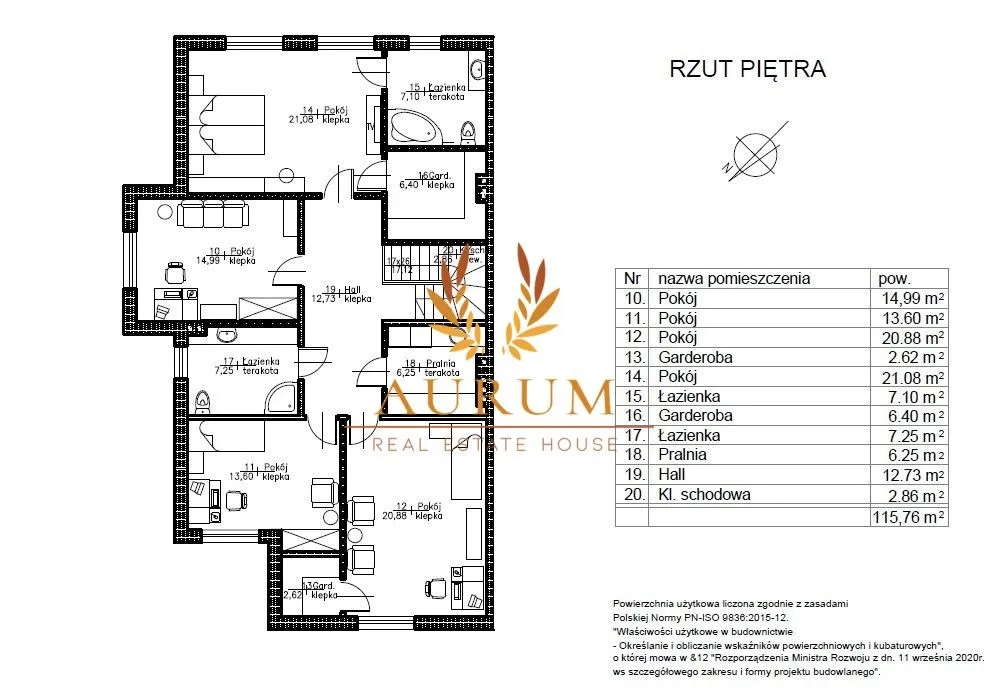 Wyjątkowy Dom 232m2, 5 pokoi Wilanów/Powsin 