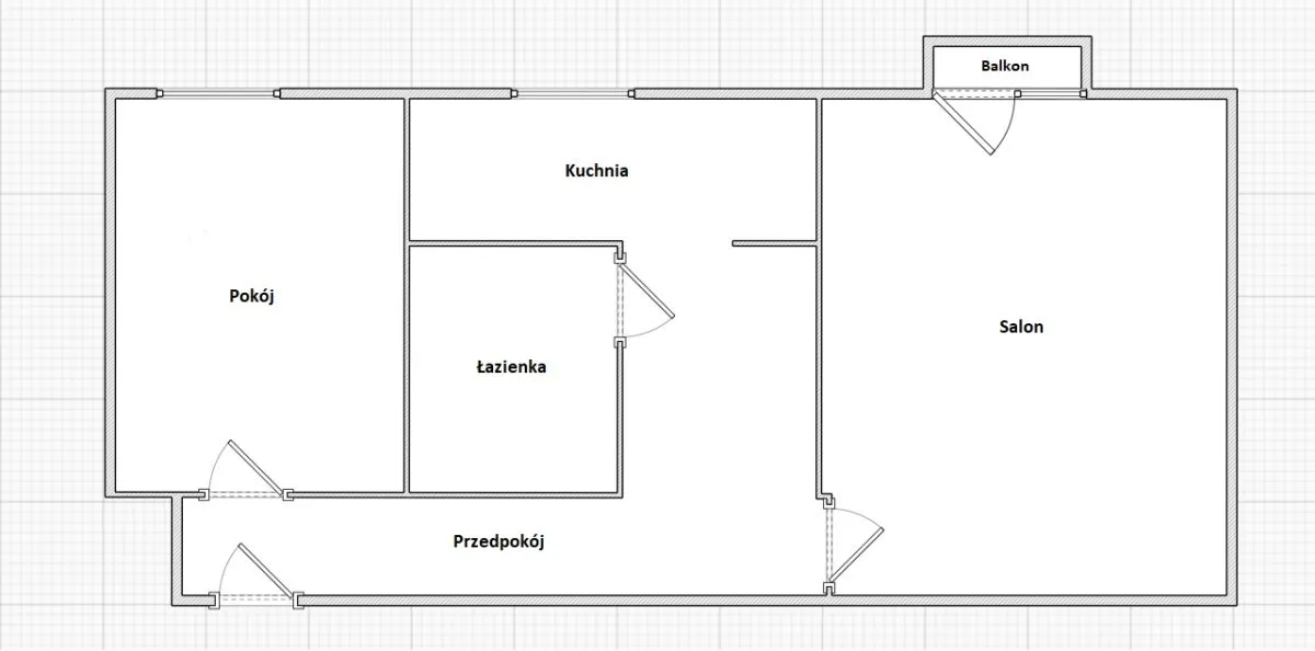 Warszawa – Mokotów – ul. Malczewskiego –48 m2 